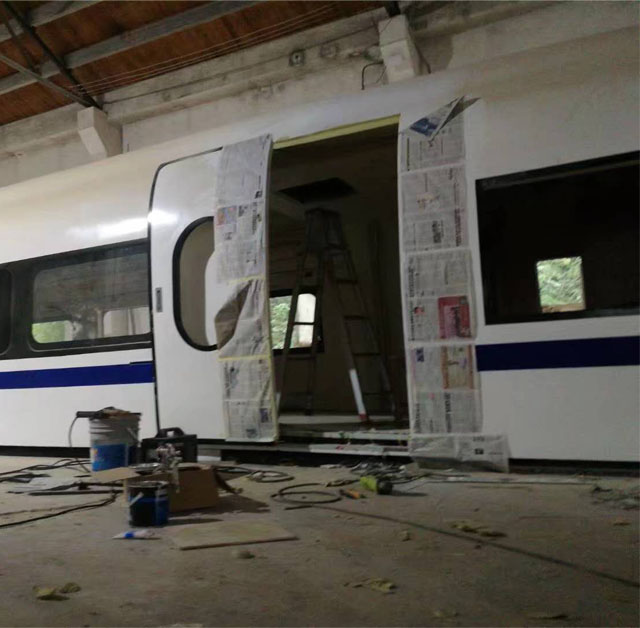 古蔺县高铁模型